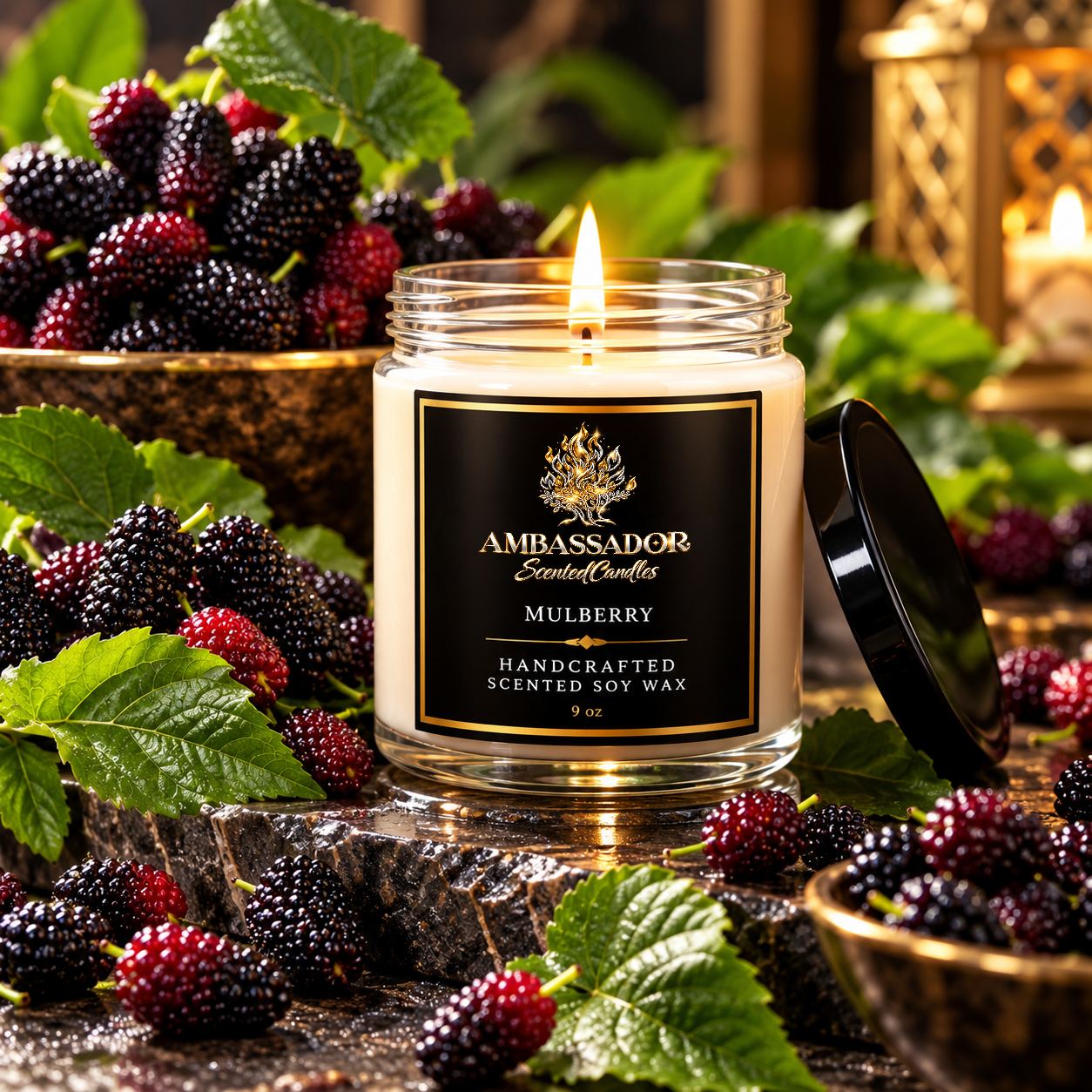 Mulberry scented candle fragrance